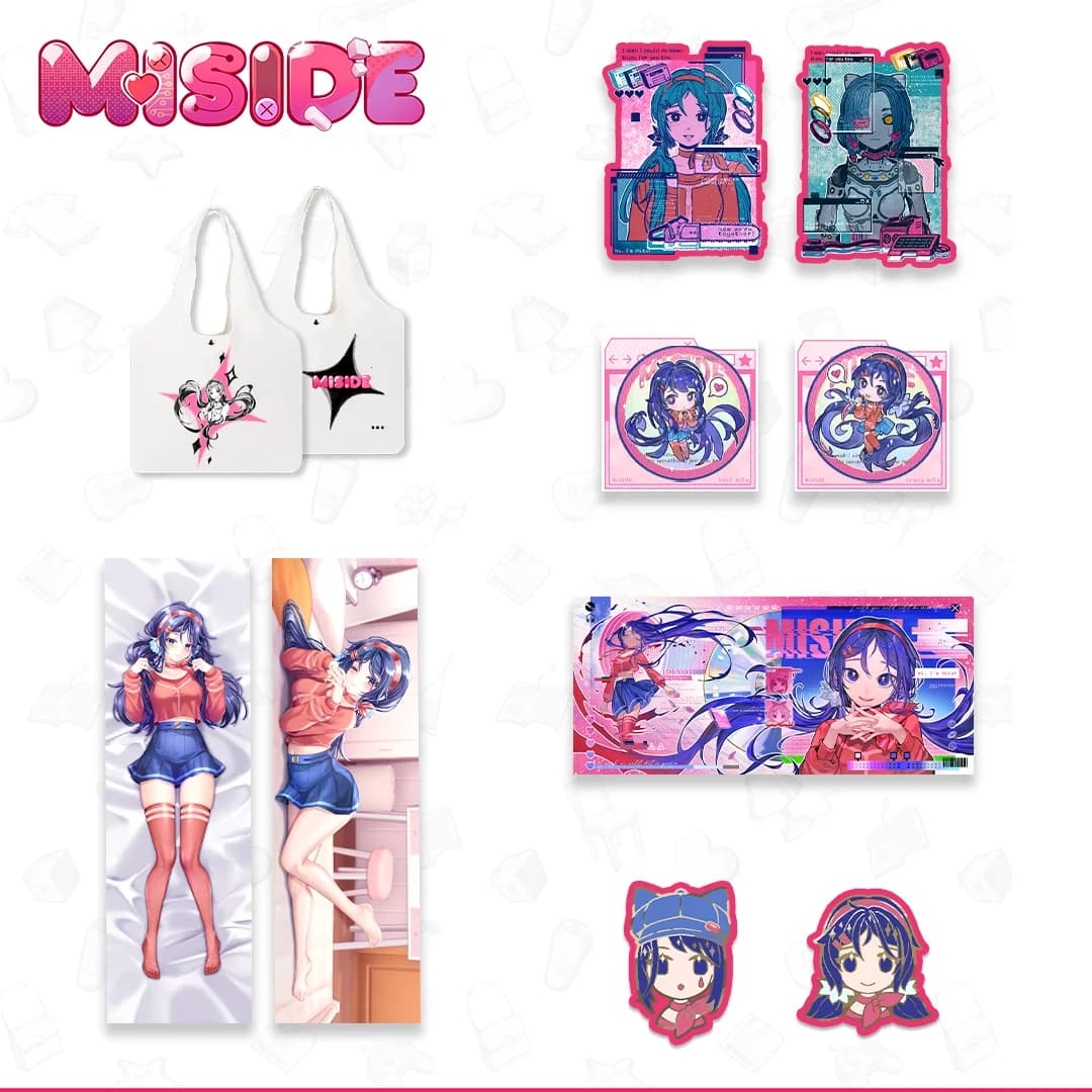 Miside Accessories Pack — Limited Edition 9-Item Set